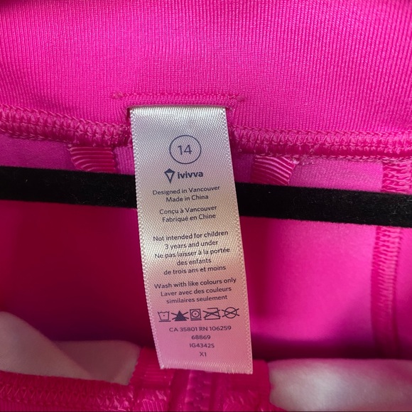 Ivivva by Lululemon girls Sz 14 sport jacket - Picture 5 of 5